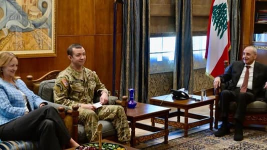 The meeting between Berri and US General Jasper Jeffers, the head of the monitoring committee for the implementation of the ceasefire agreement, was positive, and the latter reassured the Lebanese side