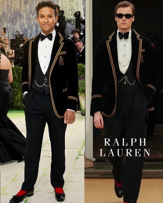 جعفر جاكسون يستلهم إطلالة مايكل جاكسون في حفل Met Gala 2026