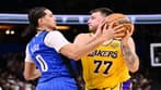 Lakers lose to Magic despite combined 56 points from LeBron, Doncic