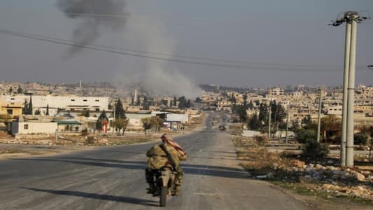 Syrian Civil Defense: Syrian regime warplanes carry out an airstrike on residential neighborhoods in Idlib city