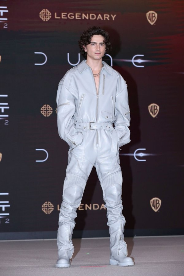 بالصور: زيندايا وتيموثي شالاميت في العرض العالمي لفيلم Dune: Part Two