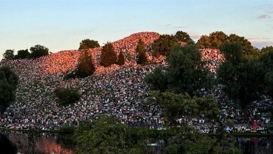 100,000 spectators on the Taylor Swift live performance in Munich