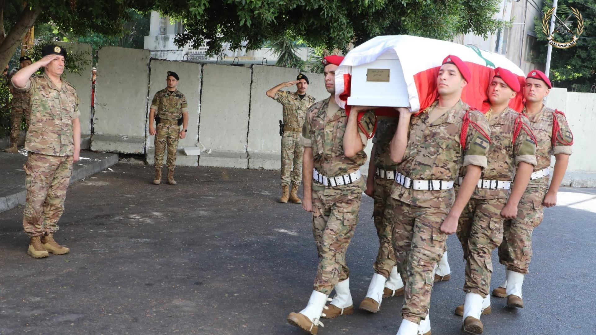 Photos: Army Commander Leads Tribute for Lebanon’s Fallen Soldiers