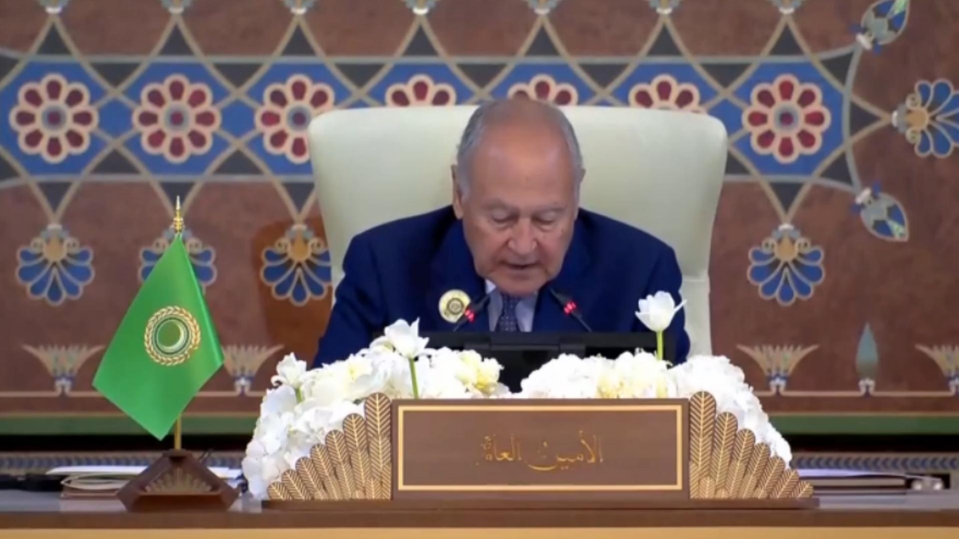 Arab League Secretary-General Ahmed Aboul Gheit from the Baghdad Summit: The Arab region remains a target for undesirable ambitions and interventions in the affairs of its countries