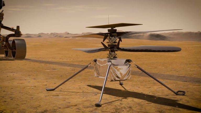 BBC: NASA's Ingenuity helicopter makes second Mars flight