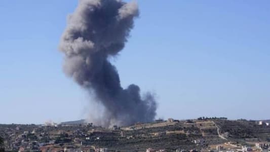 NNA: An Israeli airstrike targeted the outskirts of the town of Hanine in Bint Jbeil