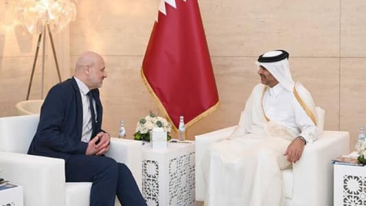 Mawlawi meets his Qatari counterpart
