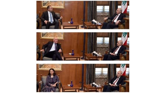Berri discusses security, diplomatic relations with key figures