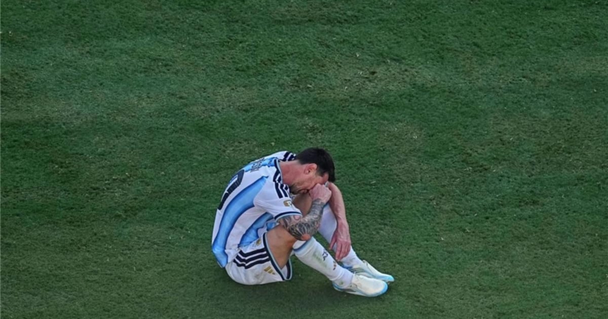 Watch: Messi Bids Farewell In Tears