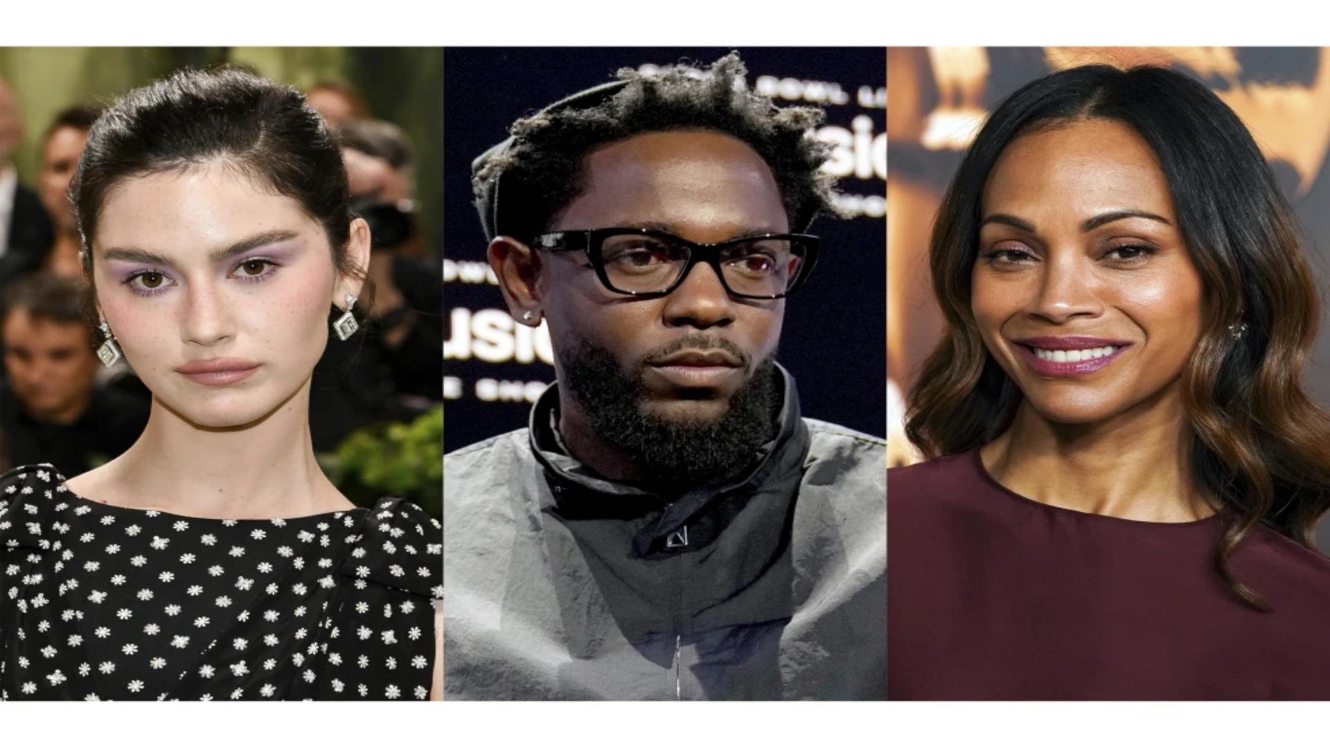 Kendrick Lamar, Gracie Abrams and Zoe Saldaña earn Webby Award nominations, along with Nutter Butter