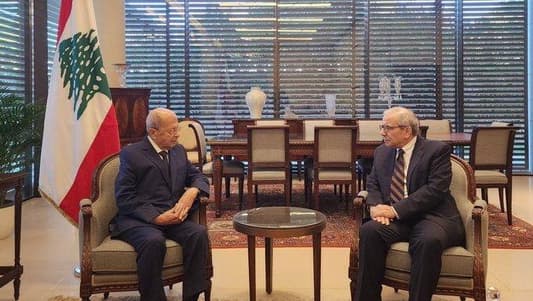 Michel Aoun met with Nawaf Salam and wished him success and prosperity