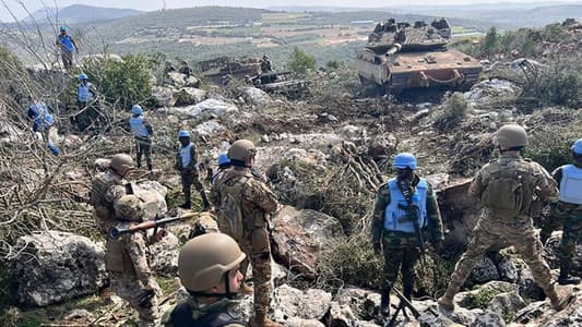 Army patrol forces Israeli patrol to retreat following its 'Blue Line' breach