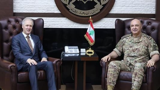 Army Commander welcomes Belgian Ambassador