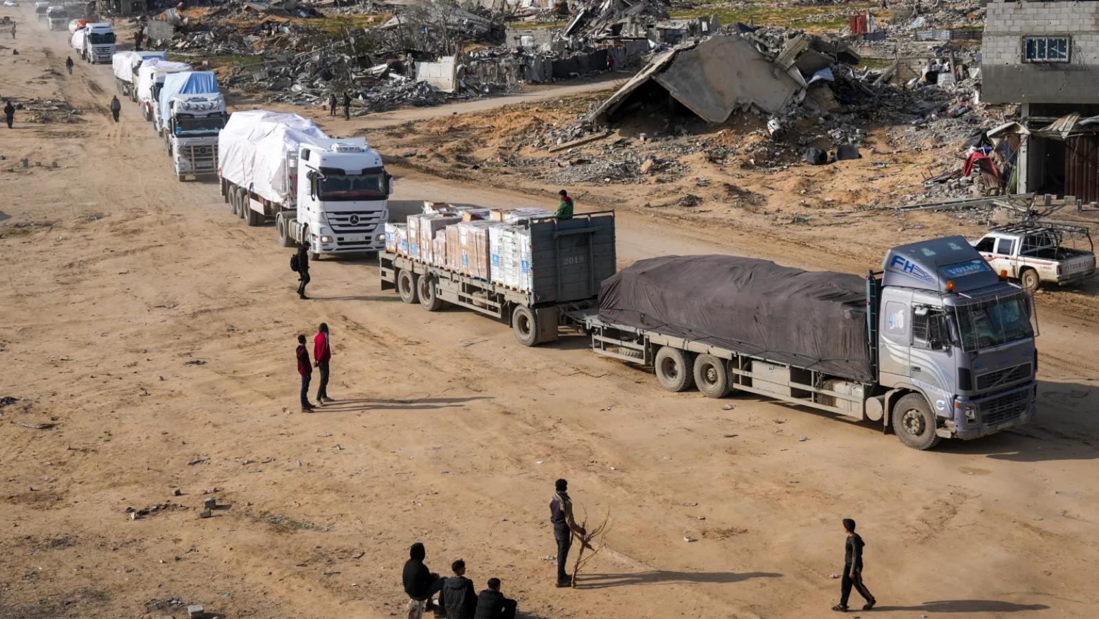 Israel says 93 UN aid trucks entered Gaza on Tuesday