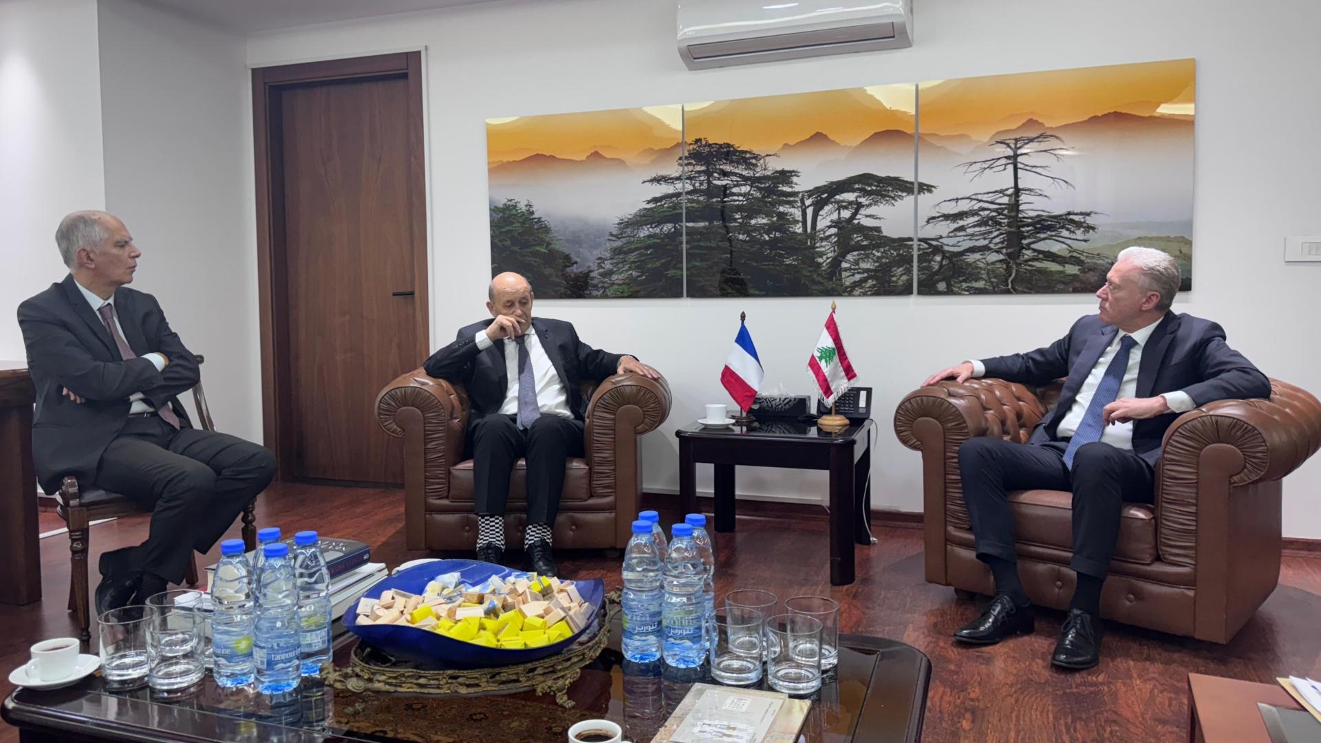 لقاء رجّي ولودريان: جهود فرنسية لتجنّب حرب جديدة
