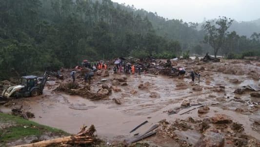 At least 19 Killed, Hundreds Trapped, After Landslides hit India’s Kerala