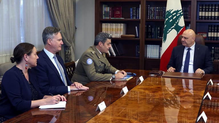 الرئيس عون: متمسّكون ببقاء "اليونيفيل" في الجنوب