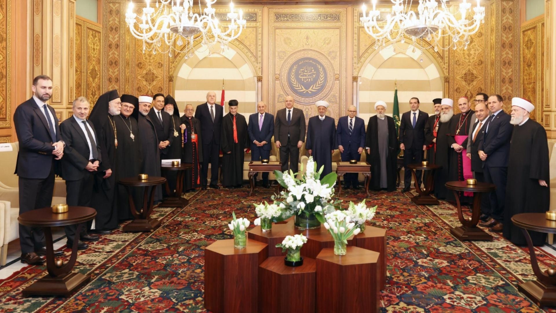 Photos: Aoun, Berri, and Salam at the Dar al-Fatwa iftar