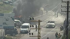 بالفيديو: غارة تستهدف سيارة في البازورية