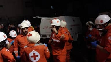 استهدافٌ مباشر للصليب الأحمر في بيت ياحون