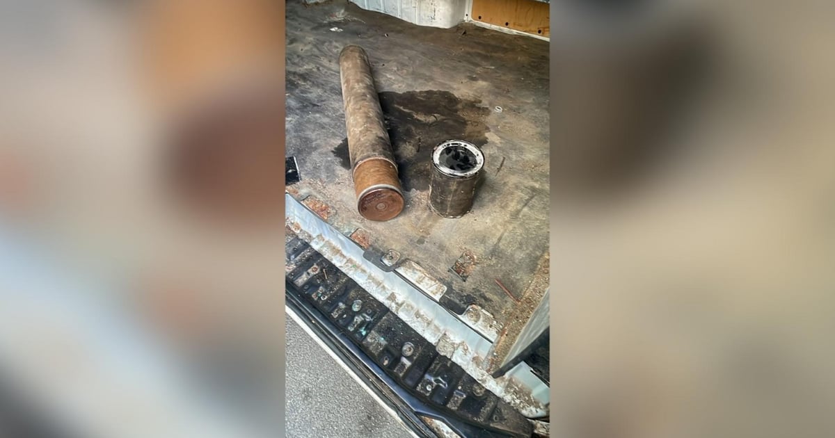 Photos: Missile Found Inside a Van in Baouchrieh - MTV Lebanon
