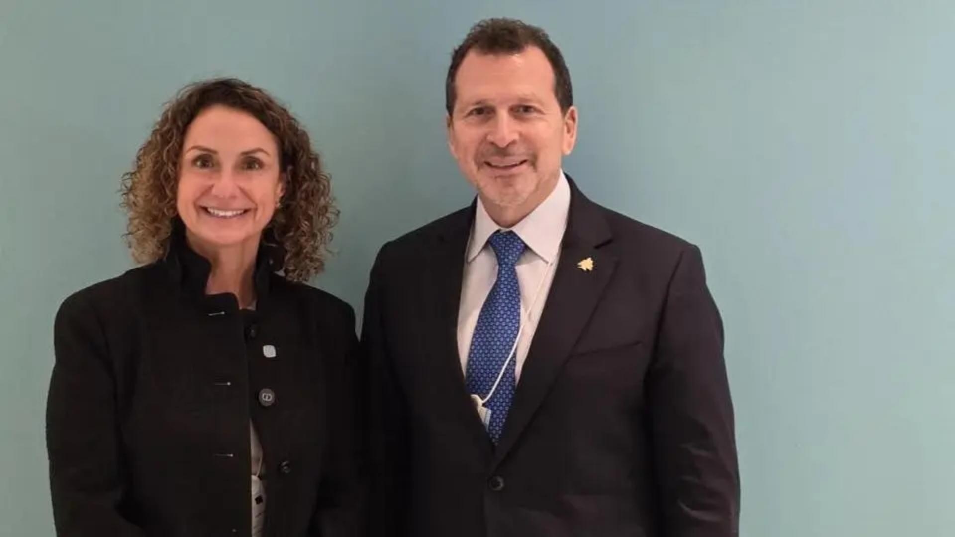 Photos: Shehadeh meets officials in Dubai to discuss cybersecurity and AI