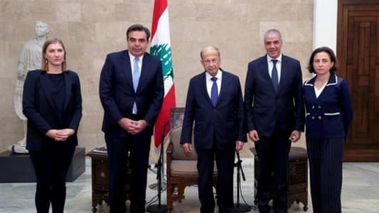 European Commission vice-president Schinas visits Lebanese officials