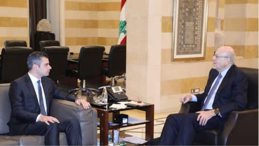 Mikati meets Frangieh and U.S. Ambassador, holds talks with Acting General Security Director