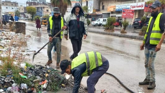 "الأشغال": ننظّف جميع مجاري تصريف المياه في كلّ المناطق