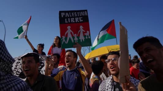 Cuba stages pro-Palestine march past US embassy in Havana