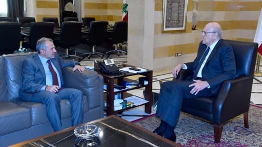 Mikati holds series of meetings at Grand Serail