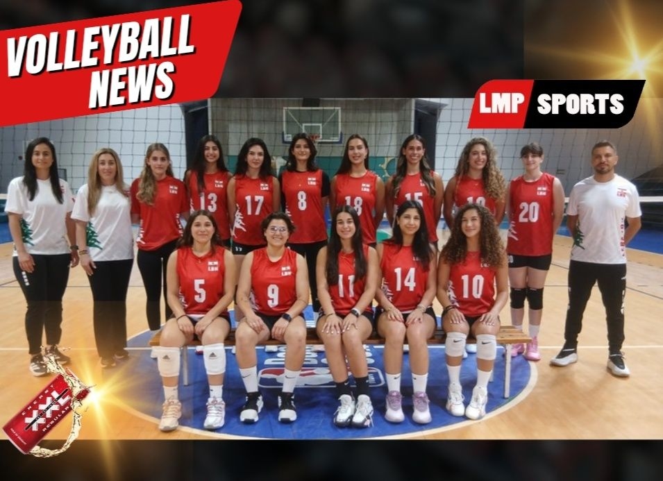 منتخب لبنان للسيدات في الكرة الطائرة بصورة حصرية قبل مغادرته إلى الفلبين