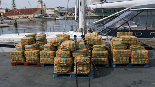 Record haul of cocaine seized from sailboat off Portugal's coast