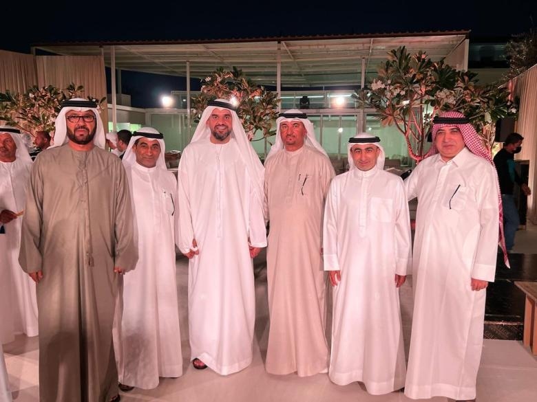 أول تعليق من حسين الجسمي بعد عقد قرانه