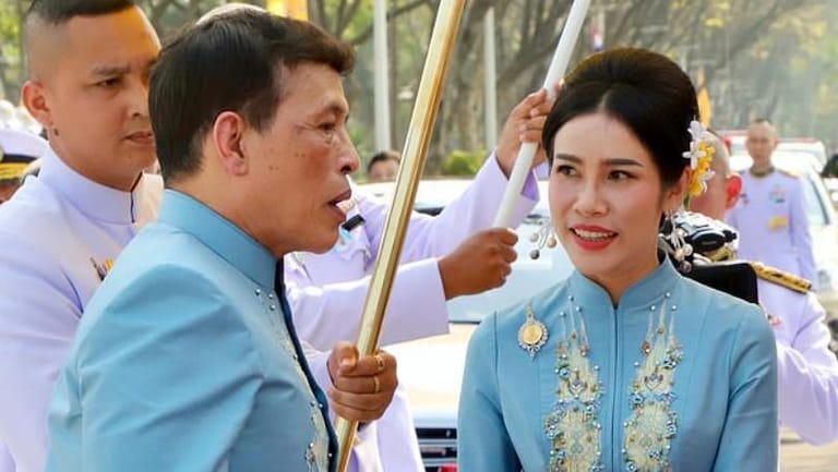 Thailand's King Crowns Consort His Second Queen As “Birthday Gift”