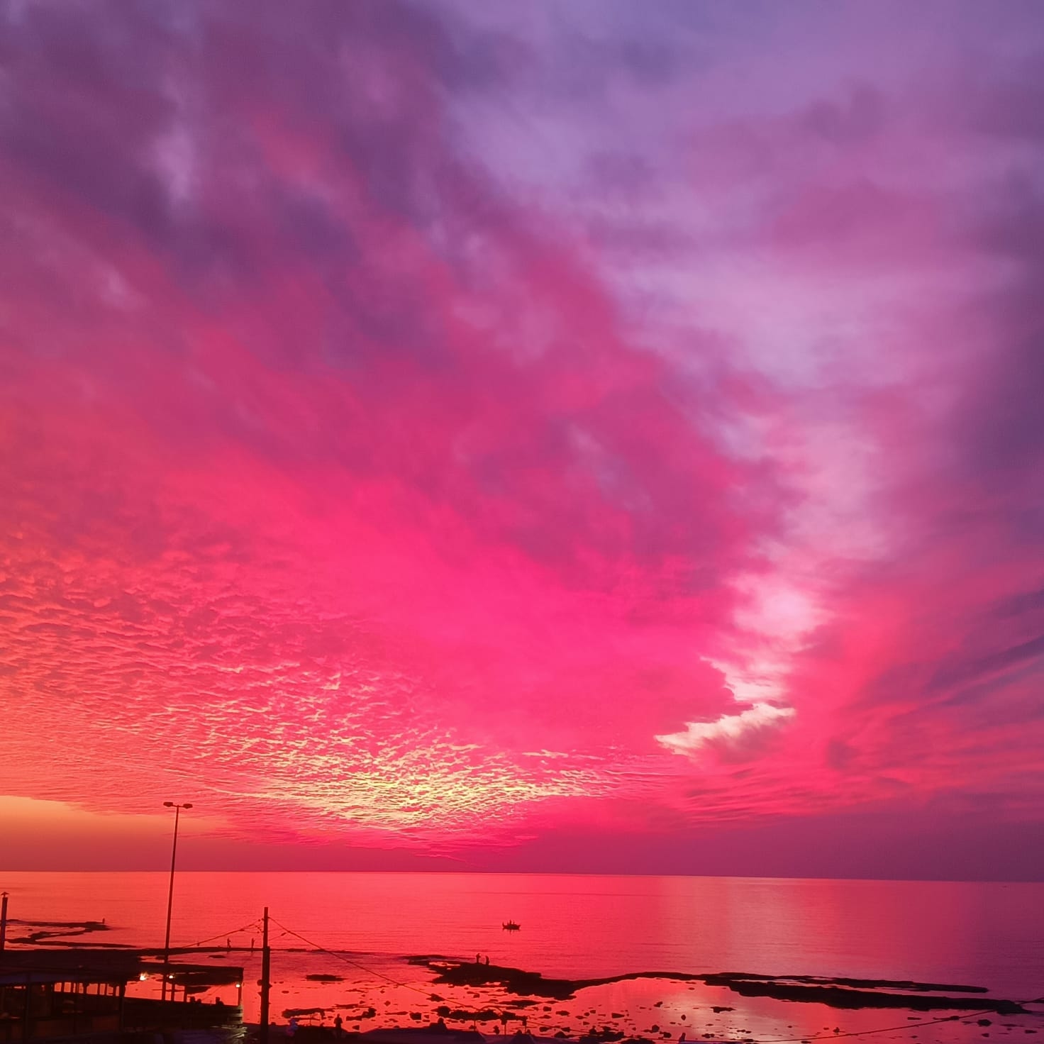 بالصور: سماؤنا... ملوّنة!
