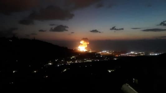 NNA: Israeli airstrikes targeted Maaroub, Tayr Felsay, Debaal, and the outskirts of Maarakeh in Tyre