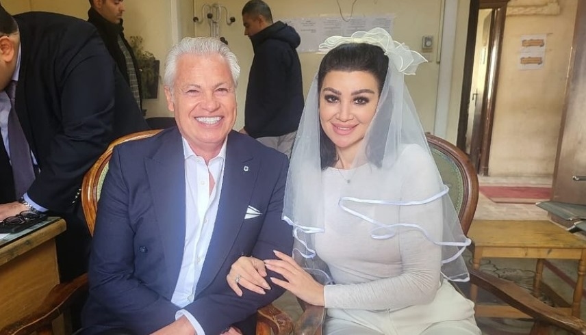 بالصور: أروى جودة تحتفل بعقد قرانها على رجل أعمال إيطالي