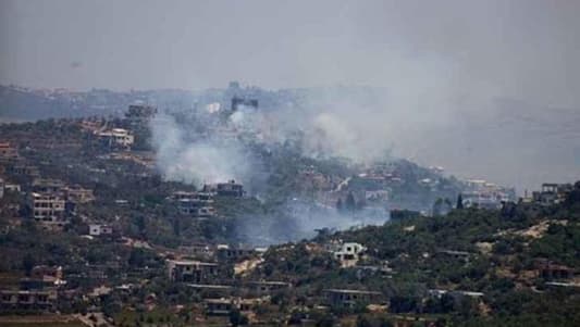 NNA: Israeli artillery shelling targeted the town of  Kfarhamam