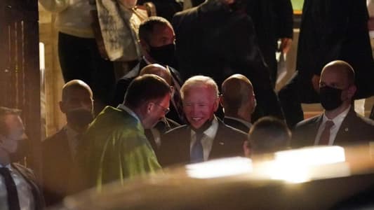 Biden receives communion at Rome Mass, a day after meeting pope