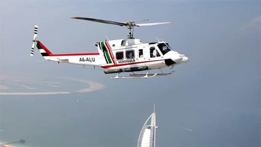 Helicopter crashed into sea off Dubai, search for crew underway, UAE regulator says