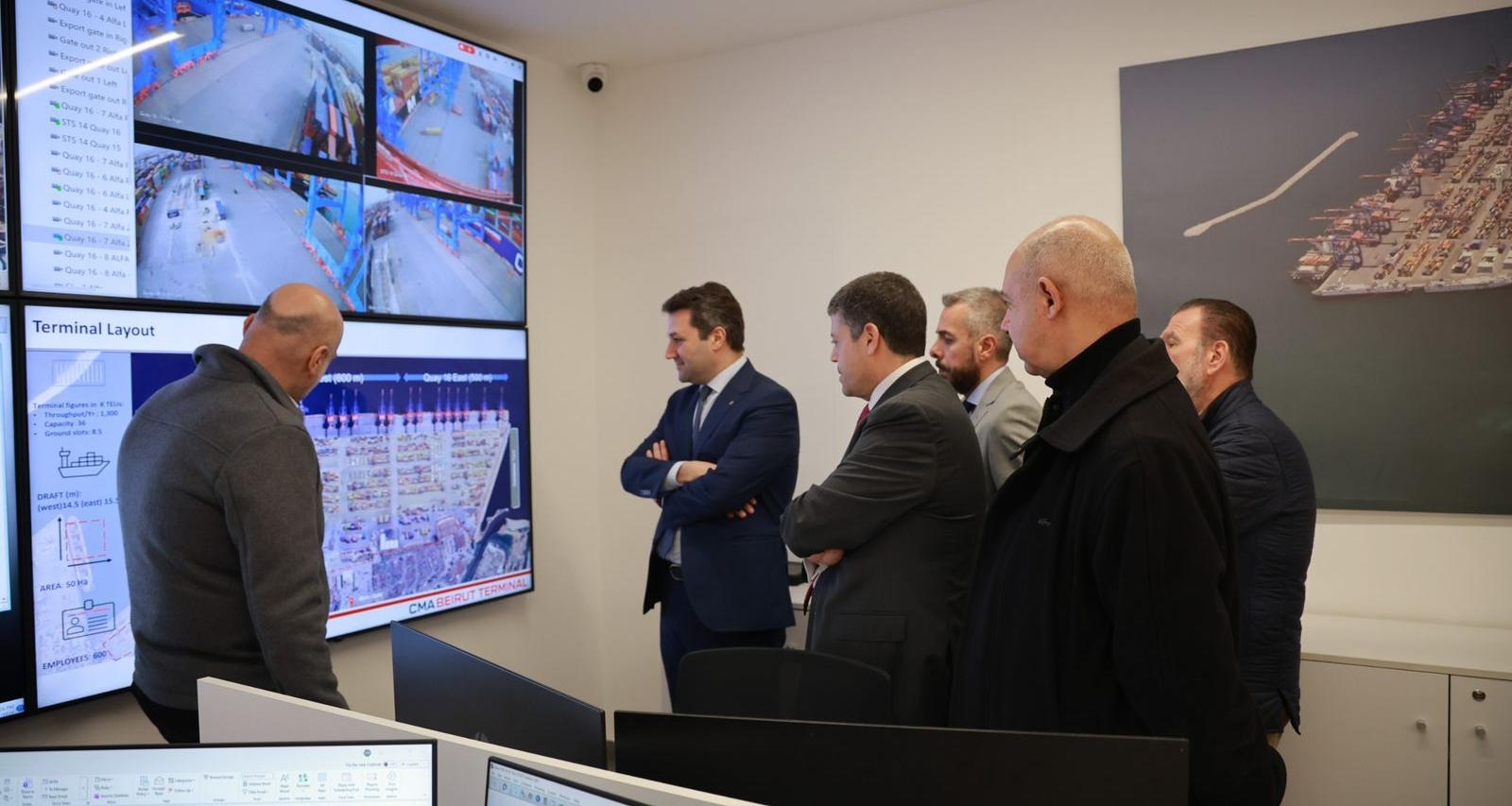 النفّي استقبل نديم الجميّل ورئيس البنك الأوروبي لإعادة الإعمار والتنمية في لبنان