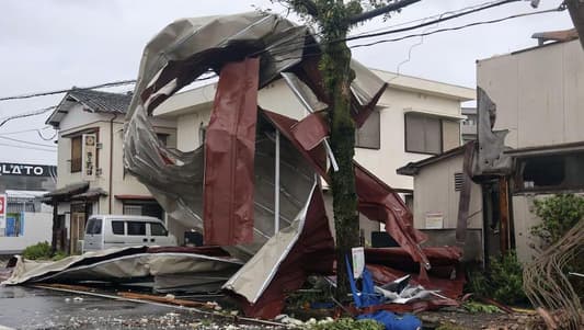 Millions evacuated as typhoon slams Japan's Kyushu