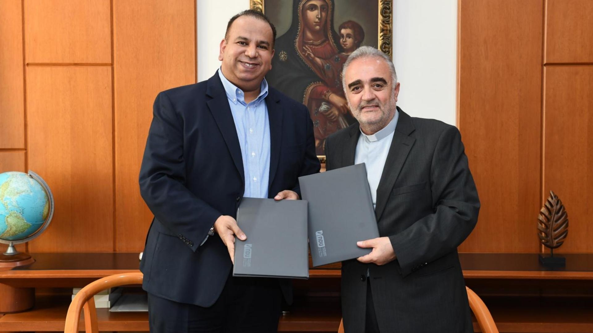 توقيع مذكرة تفاهم بين معهد إدارة المشاريع وجامعة سيّدة اللويزة