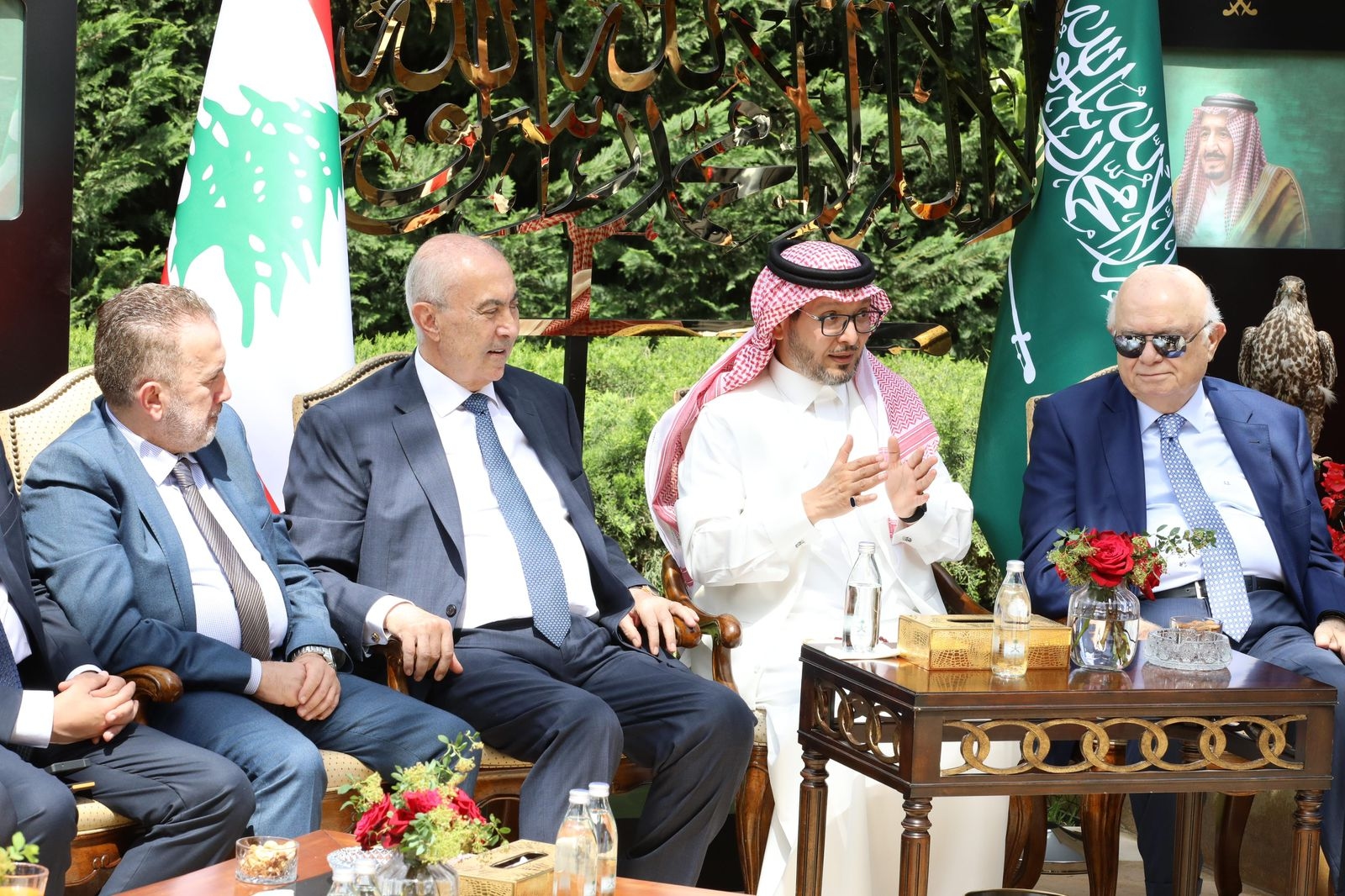 مخزومي في في زيارة وداعيّة للبخاري: نتمنّى له التوفيق في مهمّاته المقبلة