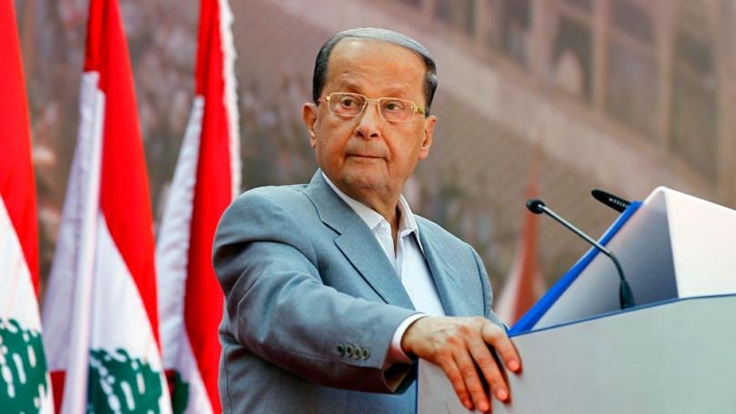 MTV correspondent: Young men verbally abused President Aoun while he was at the polling station, and they were arrested