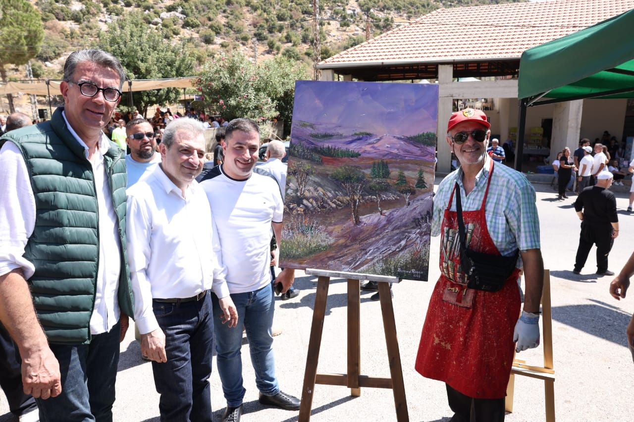 قرية تتحوّل الى "سمبوزيوم رسم"... بكيفا تحيي مهرجان "أهلية بمحلية"