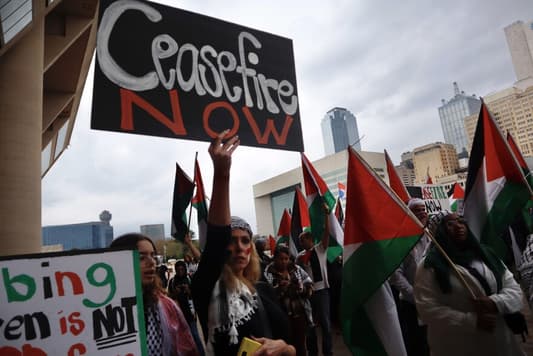 Pro-Palestine Campaigners Call for Gaza Ceasefire on New Year’s Eve