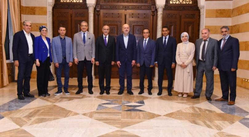 Mawlawi meets Beirut Municipal Council, MPs