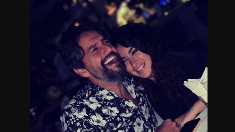 بالصور: هكذا أطلّت ديمة بياعة مع زوجها... فلفتا الأنظار برومانسيتهما